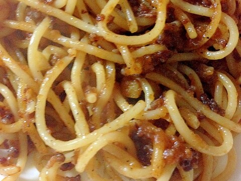 ケチャップミートパスタ